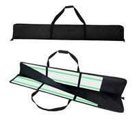 Borsa per guida da 1,6 m, per fino a 2 binari, 1100 mm/1400 mm/1500 mm, versione Plus, compatibile con Bosch, Makita e Festool, tessuto Oxford 600D, con ammortizzazione a 3 strati, tracolla e