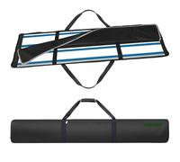 Borsa per guide 1400 - 1500 mm, universale, tessuto Oxford 600D, borsa per binari con 2 scomparti per accessori, compatibile con guida Makita, guida Bosch, Festool, DeWalt, (160 x 23 cm)