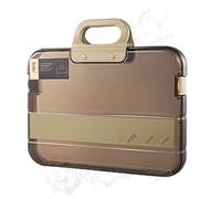 Borsa Per I Documenti,A4 Impermeabile Trasparente Borsa Organizzatrice,Custodia per Documenti con Manico | Per Casa Viaggio Business Scuola Scontrini Computer Portatile