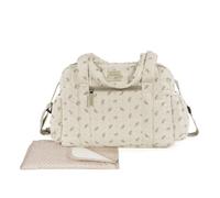 Walking Mum - Borsa fasciatoio, colore: rosa, Beige/Rosa e Beige/Verde, L