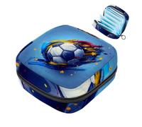 Borsa per il ciclo mestruale per ragazze donne signore, borse per lo smaltimento dinamico del calcio igienico, sacchetto mestruale con cerniera di grande capacità