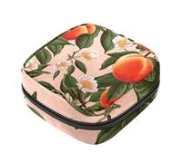 Borsa per il ciclo mestruale per ragazze donne signore, Peach-548 sacchetti per lo smaltimento degli assorbenti igienici, sacchetto mestruale con cerniera di grande capacità