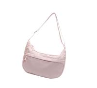 Borsa per il corpo a croce in nylon semplice per le donne di grande capacità, facile da trasportare per il pendolarismo e la pratica dello shopping in borse della spesa, c