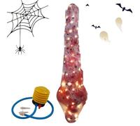 Borsa per il corpo spaventosa, realistico, da appendere per Halloween, bambola raccapricciante riutilizzabile, decorazione della casa infestata, esposizione horror spettrale per alberi