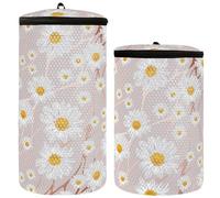 Borsa per il lavaggio delle scarpe da ginnastica, 2 pezzi, borsa per la pulizia delle scarpe, margherita, oro rosa, 1 misura, moderna/aderente, Daisy Oro Rosa, 1 size, Moderno/aderente