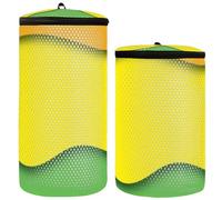 Borsa per il lavaggio delle scarpe da ginnastica a righe irregolari di colore 2 pezzi borsa per la pulizia delle scarpe, Striscia irregolare di colore, 1 size