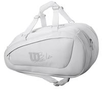 Wilson Porta la borsa di una leggenda della padel con la Bela Super Tour, una borsa progettata per la migliore funzionalità e l'aspetto della classe. Marchiata con il logo Wilson x Bela su un luminoso