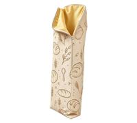 Borsa per il pane in d' - Lunga riutilizzabile in cotone per uso al | Borse per conservare il pane fatto in casa per pagnotta, bagel, pasticceria, cucina di casa, dispensa, panetteria, shopping,