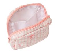 Borsa per il periodo, graziosa borsa per il periodo con fiocco, organizer in cotone di supporto per ragazze, per la scuola e la vita quotidiana