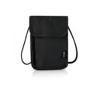 Borsa per il Petto con Protezione RFID,Gloryit Borsello da Viaggio con Custodie Protettive RFID,Organizer Portatile per il Collo per Donne e Uomini,Per Conservare Passaporti,Carte di Credito,Contanti.