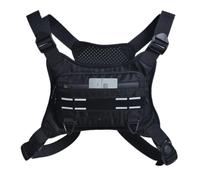 Borsa per il petto da corsa, tasca per giubbotto, tasca riflettente, tasca sul petto per uomo e donna, tasca sul petto sportiva, tasca sul petto da corsa, tasca per cellulare regolabile, zaino da