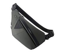 Borsa per il petto da uomo, questa borsa a corpo incrociato ad anello combina senza problemi un tocco di presunzione e personalità | Borsa impermeabile per il petto - zaino multiuso, b, Consulte la