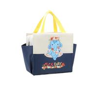 Borsa per il pranzo a forma di animale - Grande borsa termica termica portatile, borsa termica isolata leggera, interna esterna robusta, scatola per il pranzo carina dei cartoni animati per