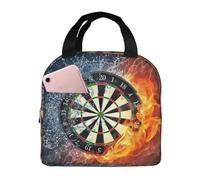 Borsa per il pranzo con bersaglio per freccette, borsa da picnic, borsa da lavoro, borsa per conservare la freschezza del campeggio, borsa da campeggio