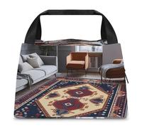 Borsa per il pranzo con piante verdi nella stanza per donne e uomini, riutilizzabile, borsa termica per il pranzo, grande capacità, contenitore per il pranzo, per lavoro, ufficio, picnic, viaggi