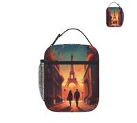 Borsa per il pranzo Coppia che cammina sul sentiero Borsa termica a tenuta stagna Borsa termica per picnic Viaggio