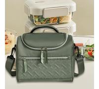 Borsa per il pranzo da donna, a prova di perdite, alla moda, capacità 8 l,