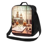 Borsa per il pranzo da laboratorio di chimica per donne e uomini, isolata, riutilizzabile, a prova di perdite, contenitori per alimenti a tracolla, borsa per pasti per lavoro, viaggi all'aperto