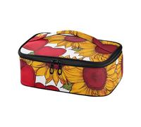 Borsa per il pranzo da uomo, motivo girasole, stile country, San Valentino, da viaggio, mini borsa per il pranzo lonchera para Mujer