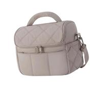 Borsa per il pranzo flessibile con interno impermeabile isolamento termico doppia tracolla design portatile pasto morbido isolato pranzo