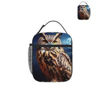 Borsa per il pranzo Gufo reale notturno Borsa termica a tenuta stagna Borsa termica per picnic Viaggio