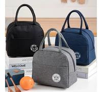 Borsa per il pranzo isolata Borsa Bento isolante Borsa per riso in foglio di alluminio Confezione per pasti Borsa per il pranzo Bento per studenti Borsa isolante