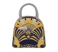 Borsa per il pranzo per donne e uomini, modello a ventaglio, isolata, per adulti, borsa riutilizzabile per il pranzo, per lavoro, picnic, viaggi