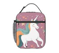 Borsa per il pranzo per donne e uomini, riutilizzabile, isolata, borsa termica per il pranzo, sei magico, a tenuta stagna, portatile, contenitore per il pranzo per picnic e viaggi