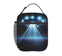 Borsa per il pranzo per donne e uomini, riutilizzabile, isolata, borsa termica Ufo astronave a tenuta stagna, portatile, contenitore per il pranzo per picnic e viaggi