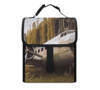 Borsa per il pranzo per le donne in aereo abbandonato scatola per il pranzo da uomo riutilizzabile isolata borsa per il pranzo per lavoro, viaggi all'aperto