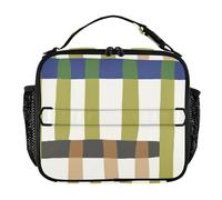 Borsa per il pranzo per ragazzi dal design semplice e casual, leggera, per adulti, mantiene il cibo caldo, grande capacità, per scuola/picnic