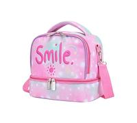 Borsa per il Pranzo - Portapranzo Isolato Impermeabile Riutilizzabile Facile - Kids Lunch Box Bambini,Per Casa, Scuola, Al Chiuso, Cucina, Spiaggia, Viaggio, Campeggio, Studenti, Ragazzi E Ragazze