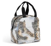 Borsa per il pranzo riutilizzabile che gioca nella neve, isolata, per donne e uomini, a prova di perdite, borsa per il pranzo, borsa per il pranzo, per lavoro, viaggi, ufficio, picnic
