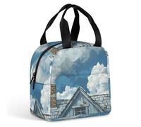 Borsa per il pranzo riutilizzabile che soffia il fumo nella notte, isolata, per donne e uomini, a prova di perdite, borsa per il pranzo, borsa per il pranzo, borsa per il pranzo, per lavoro, viaggi