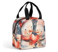 Borsa per il pranzo riutilizzabile che tiene il cuore in mano, isolata, per donne e uomini, a prova di perdite, borsa per il pranzo, borsa per il pranzo, borsa per il pranzo, per lavoro, viaggi