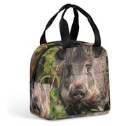 Borsa per il pranzo riutilizzabile in piedi sull'erba, isolata, per donne e uomini, a prova di perdite, borsa per il pranzo, borsa per il pranzo, borsa per il pranzo, per lavoro, viaggi, ufficio