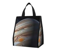 Borsa per il pranzo riutilizzabile isolata per donne e uomini borsa termica a tenuta stagna Giove paesaggio portatile Lunchbox adulti piccola borsa per il pranzo per ufficio, lavoro, picnic, viaggi