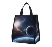 Borsa per il pranzo riutilizzabile isolata per donne e uomini borsa termica a tenuta stagna pianeta portatile Lunchbox per adulti piccola borsa per il pranzo per ufficio, lavoro, picnic, viaggi