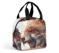 Borsa per il pranzo riutilizzabile per aprire la bocca con rabbia, isolata, per donne e uomini, a prova di perdite, borsa per il pranzo, borsa per il pranzo, borsa per il pranzo, per lavoro, viaggi