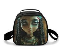 Borsa per il pranzo riutilizzabile per le donne Borsa termica per il pranzo per gli uomini Lunchbox sfocatura Stile di illuminazione Borsa termica per il pranzo a prova di perdite Contenitore per il
