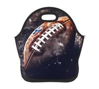 Borsa per il pranzo riutilizzabile per le donne isolata Lunch Box per gli uomini a prova di perdite Lunchbox American Football Lunch Tote Bag Grande Capacità Borsa termica per ufficio Viaggi Picnic