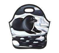 Borsa per il pranzo riutilizzabile per le donne isolata per il pranzo da uomo a tenuta stagna guarnizioni sul ghiaccio Lunch Tote Bag grande capacità borsa frigo per ufficio, viaggi, picnic all'aperto