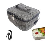 -Borsa per il pranzo - Scaldabagno portatile, Borse isolate | Contenitore termico per il pranzo alimentato tramite USB, Forno personale compatto per riscaldare i pasti, cucinare Rohk