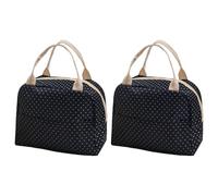 Borsa Per Il Pranzo Semplice Da 2 Pezzi, Borsa Per Il Pranzo Impermeabile, Borsa Per Il Pranzo Isolata, Borsa Per Il Pranzo Portatile, Adatta Per La Scuola, Il Lavoro, Il Picnic