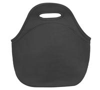 Borsa per il Pranzo Termica in Neoprene Impermeabile per il Campeggio (Nero Assoluto)