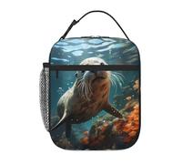 Borsa per il pranzo versatile con sigillo di grande capacità, elegante e durevole, adatta per lavoro, viaggi e scuola