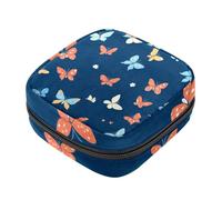 Borsa per il primo ciclo mestruale per donne e ragazze, borsa portaoggetti per assorbenti igienici, borsa portatile per coppette mestruali, borsa imbottita con cerniera