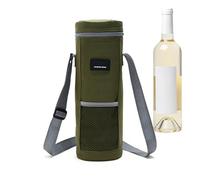 Borsa Per Il Raffreddamento Del Vino, Borsa Di Raffreddamento In Bottiglia | Portatile E Isolato Vino Di Legno Di Alcol, se C'è Un Vignotatore Di Maniglia, Un Trasporto Spirituale, Un Campeggio Di