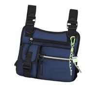 Borsa Per Il Torace Da Uomo All'aperto, Street Outdoor Stucchetto Per Giubbotto Da Uomo, Fondina Per Il Torace, Adattamento Regolabile E Sicuro, Robusto E Resistente All'usura, 25x23x4 Cm Per La Cacci