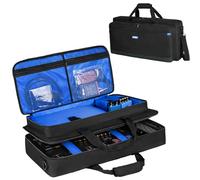 Borsa per il trasporto compatibile con Boss ME-90/GT-1000/GX-100/ME-80 per pedali multi effetti per chitarra, custodia con tasche multiple per cavo e accessori per chitarra (60 x 9 x 29 cm) solo borsa